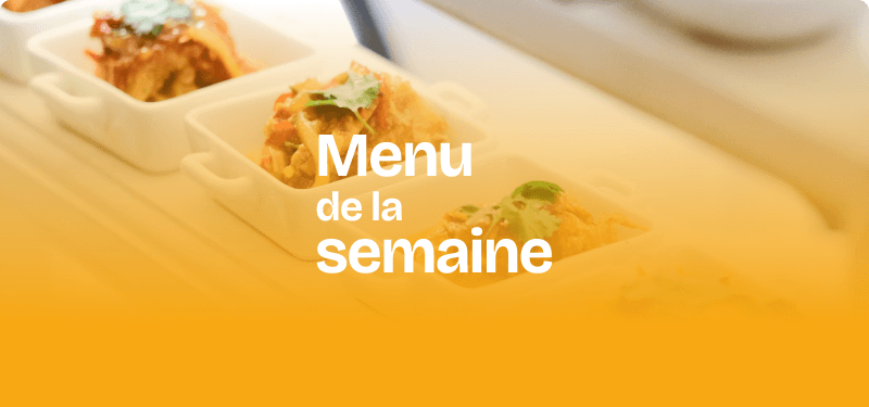 Semaine 8 – Menu du Restaurant Scolaire