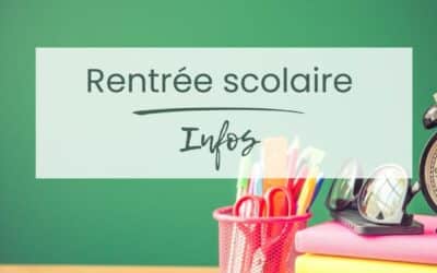 Rentrée scolaire