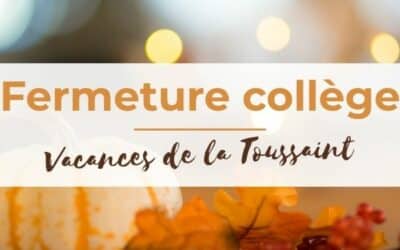 Fermeture collège