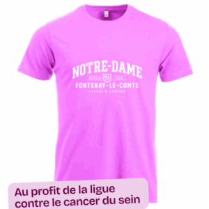T-shirt Rose Coupe cintrée